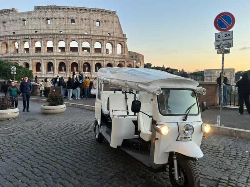 Billet Rome : Visite privée du centre ville avec Tuk-Tuk