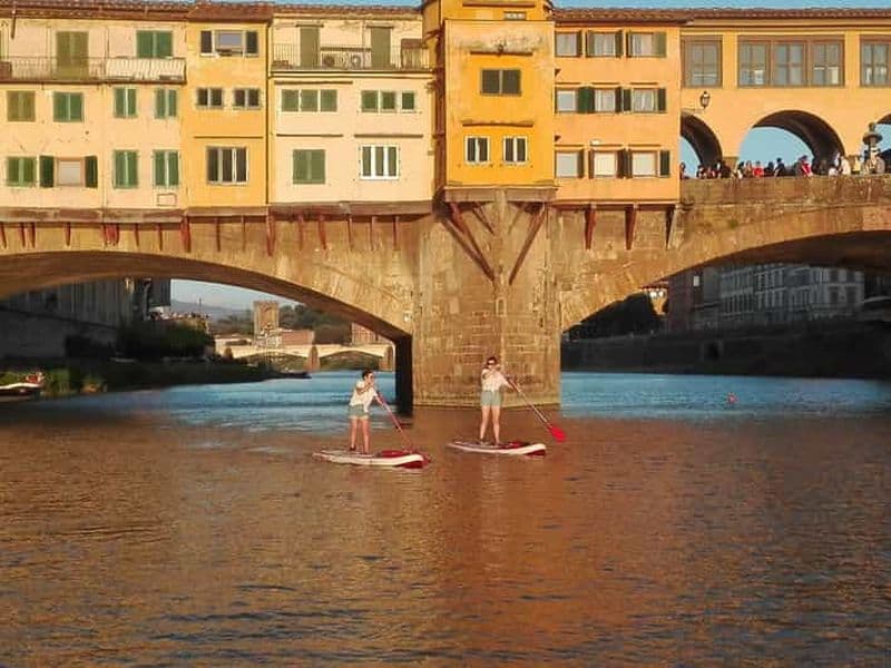 Billet Florence : Visite du Ponte Vecchio et des Ponts en Paddle Boarding
