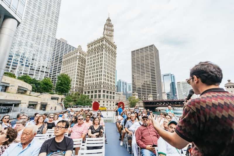 Billet Chicago : Croisière d'une heure et demie sur le lac et la rivière pour découvrir l'architecture de la ville