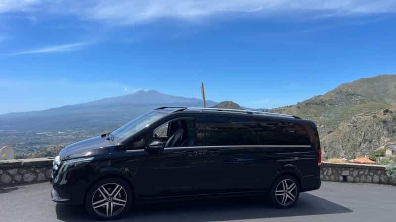 Billet Aéroport de Catane : Transfert privé vers la marina de Portorosa (ME)