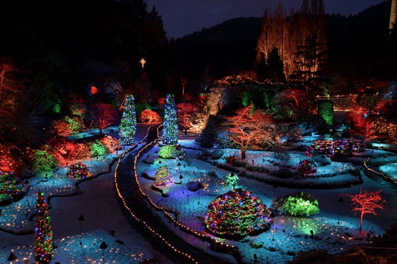 Billet Depuis Vancouver : visite festive de Victoria et des jardins Butchart
