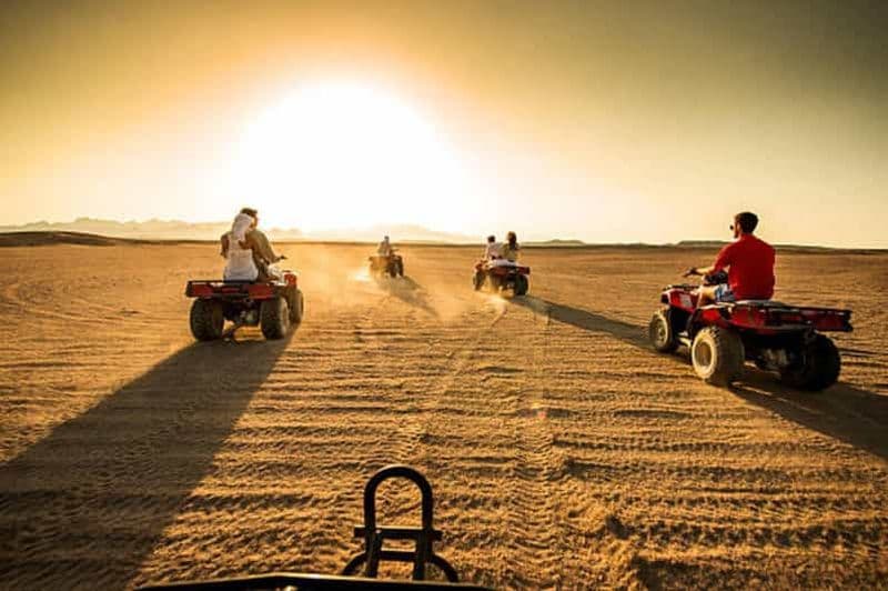 Billet Sharm El Sheikh : VTT, balade à dos de chameau avec dîner barbecue et spectacle