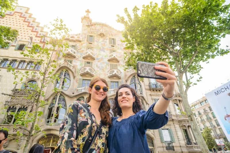 Billet Visite libre de Barcelone : Les points forts de Gaudi et la Sagrada Famila