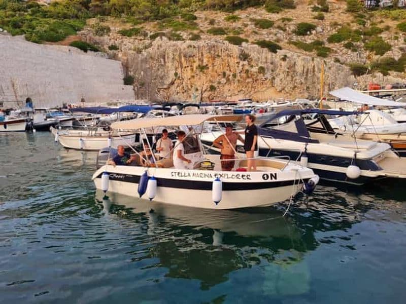 Billet 5 heures à Otrante, excursion en bateau avec plongée avec tuba et apéritif