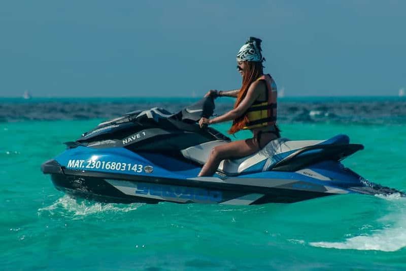 Billet Cancun : Visite guidée de la mangrove en jet ski