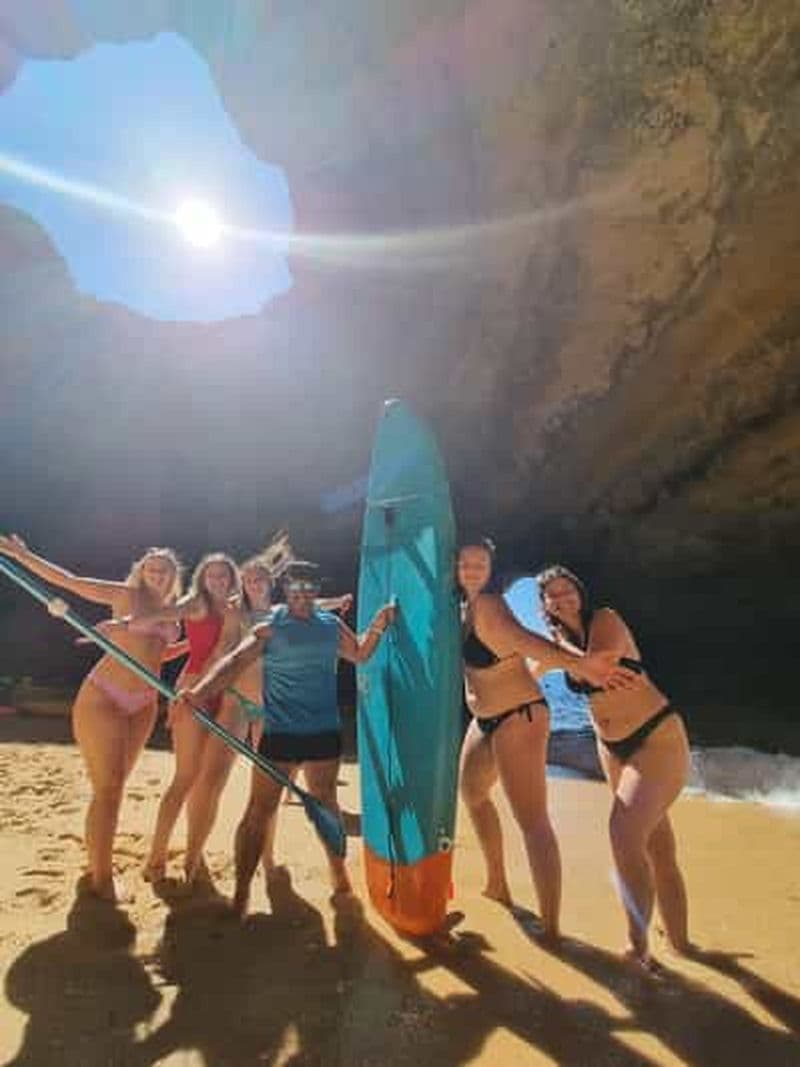 Billet De Tavira à Benagil : Aventure en Paddle Board dans les grottes