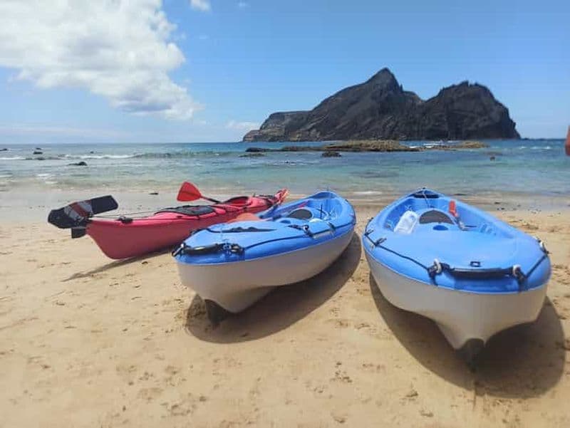 Billet Porto Santo : Excursion en kayak depuis Ponta Calheta