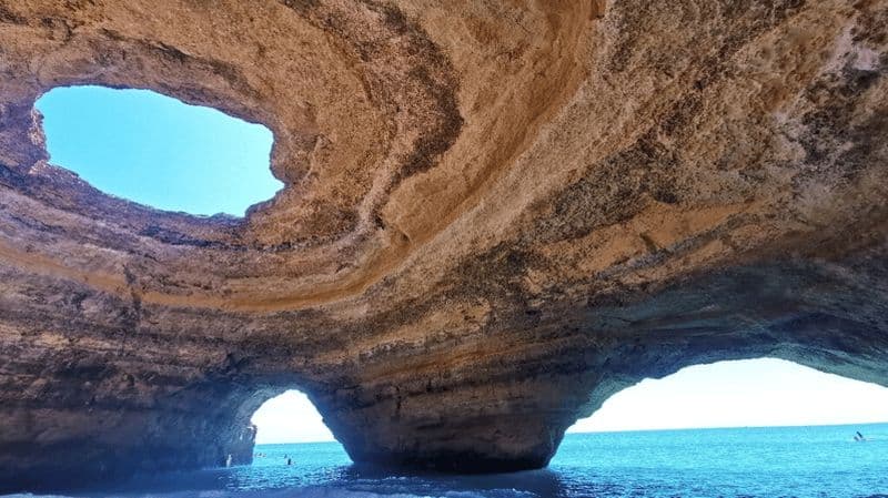 Billet Portimão : Tour en bateau des grottes de Benagil et observation des dauphins