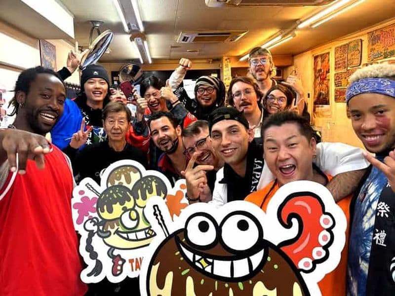 Billet Osaka : atelier de cuisine takoyaki, jeux et collation