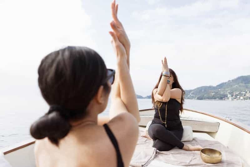 Billet Yoga et méditation sur un bateau à Portofino