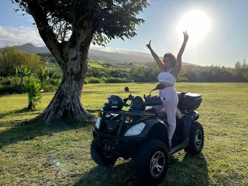 Billet Ile de la Réunion : Location de quad à Sainte-Rose