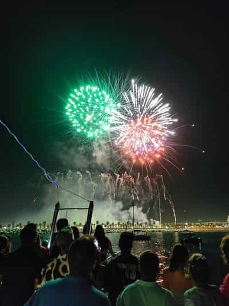 Billet Fuegos Artificiales Feria de Málaga 2025 desde Benalmádena