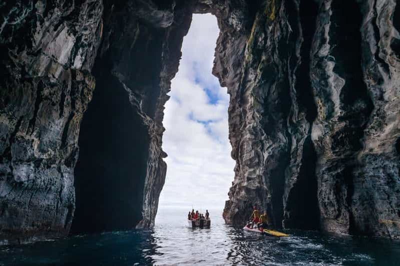 Billet Rabo de Peixe : Visite de grottes en bateau sur la côte nord