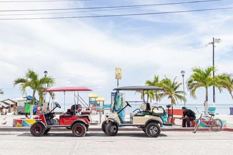 Billet Ambergris Caye : Location de voiturette de golf avec assistance routière