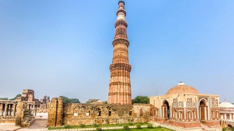 Billet De Delhi : Qutub Minar et tombeau de Humayun avec shopping
