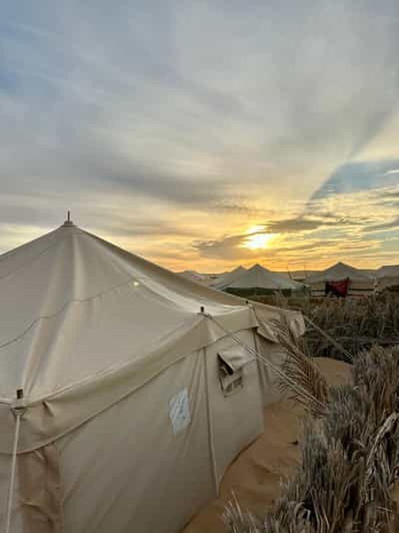 Billet 3 jours de retraite dans l'oasis du désert dans un camp de luxe