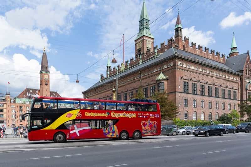Billet Copenhague : Bus en arrêts à arrêts multiples à Copenhague : visite touristique en bus à arrêts multiples
