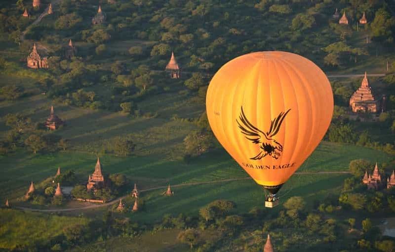 Billet Bagan : tour en montgolfière avec Golden Eagle Ballooning