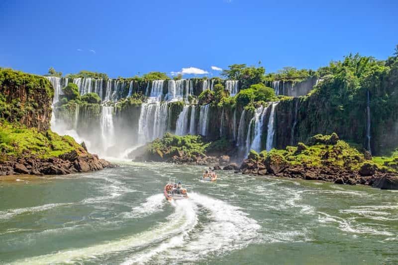 Billet Depuis Foz do Iguaçu : Chutes d'Iguazu en Argentine avec tour en bateau