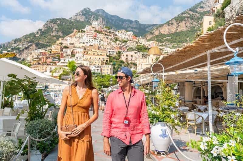 Billet Depuis Naples ou Sorrente : une journée complète à Positano, Amalfi et Ravello