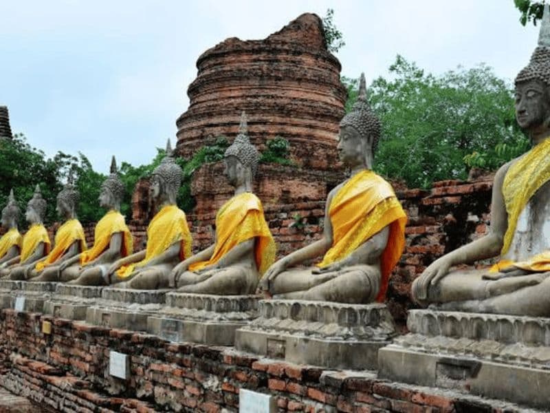 Billet Au départ de Bangkok : Visite d'Ayutthaya, du palais de l'éléphant et du kraal royal