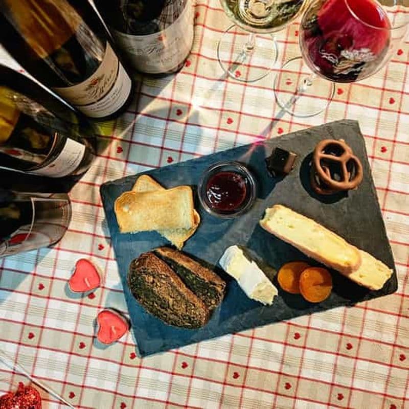 Billet Dégustation de la Saint-Valentin (vin, fromage et chocolat)