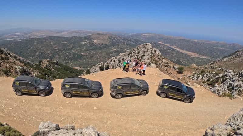 Billet Héraklion : Excursion en Jeep 4X4 hors route avec déjeuner