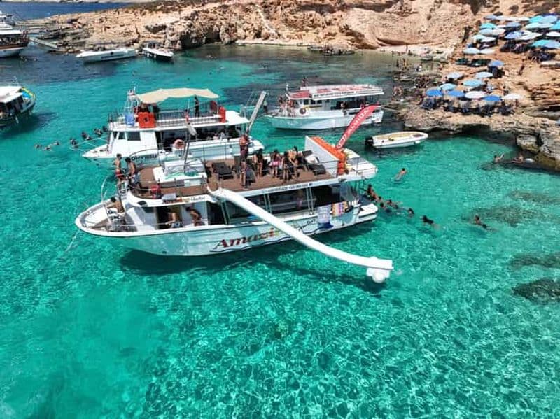 Billet Croisière le long de la côte maltaise : Comino, Blue Lagoon et Crystal Lagoon