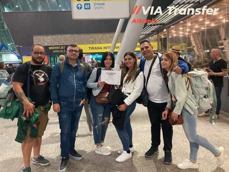 Billet Transferts aéroport de Tirana