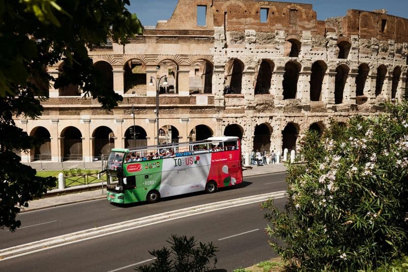 Billet Bus touristique IOBUS de Rome