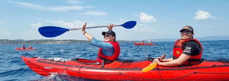 Billet Excursion d'une demi-journée en kayak au départ de Bandol