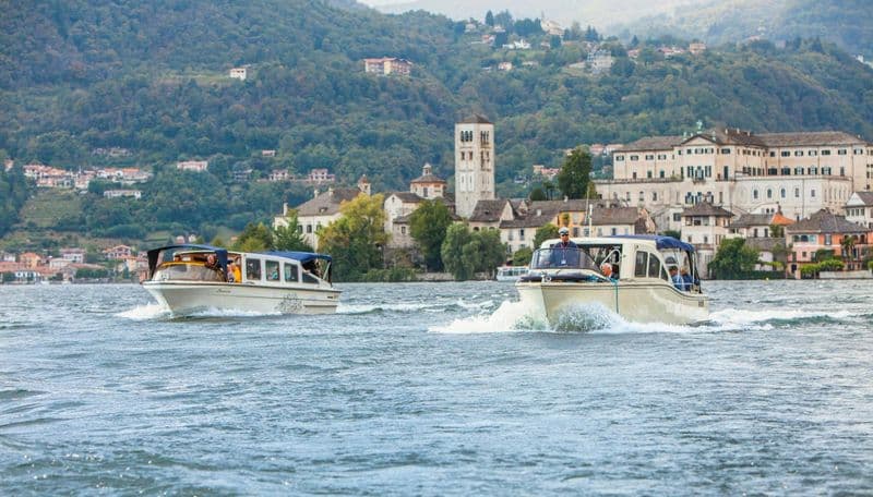 Billet Transfert en bateau du lac d'Orta à l'île de San Giulio