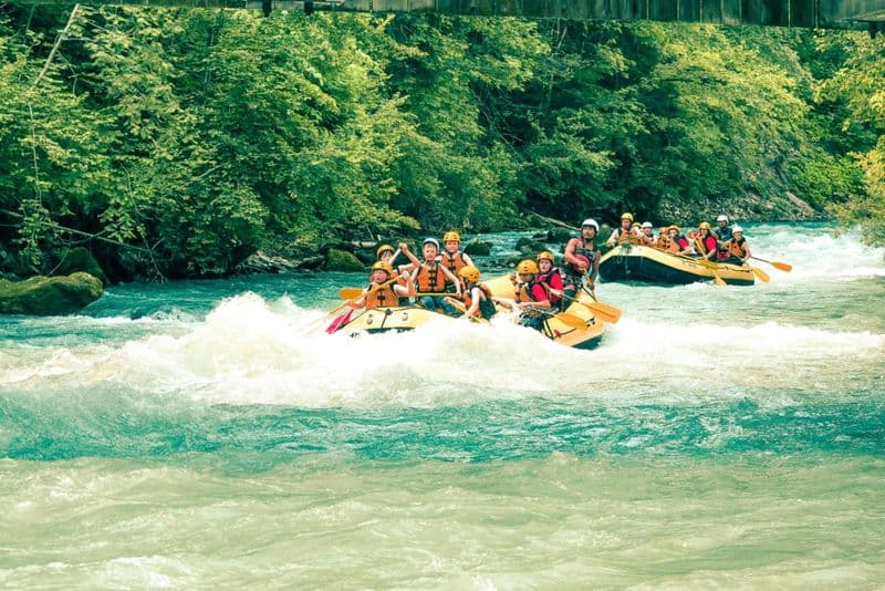 Billet Rafting sur la rivière Simme