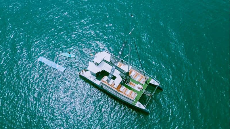 Billet Expérience en catamaran à Cadix avec déjeuner