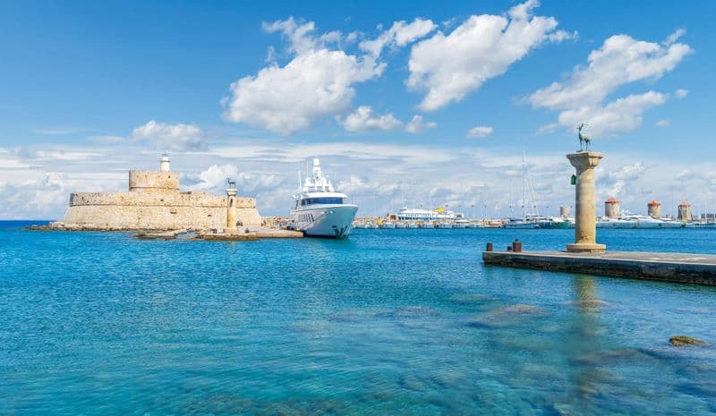 Billet Visite guidée du port de Mandraki et de la vieille ville de Rhodes