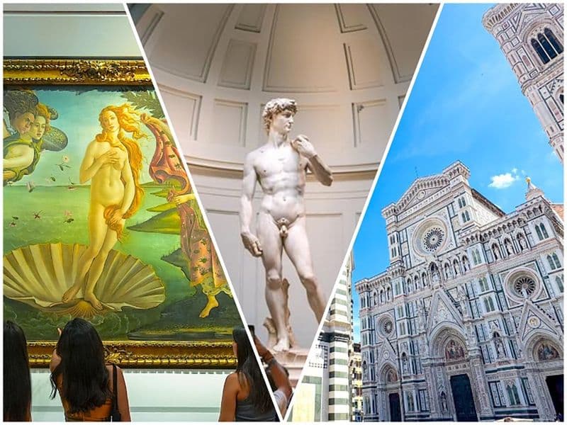 Billet Visite d'une journée à Florence avec le David, les Offices et Ponte Vecchio