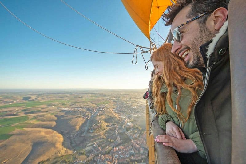 Billet Vol en montgolfière à Ségovie depuis Madrid