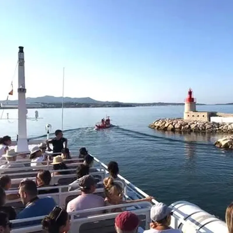 Billet Balade en Bateau - Journée à l'Ile de Porquerolles