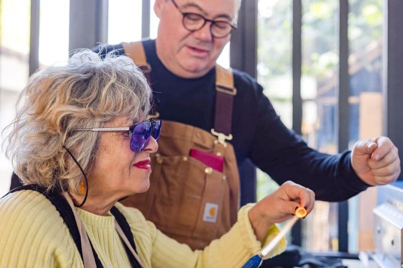 Billet Créez vos boucles d'oreilles en verre de Murano