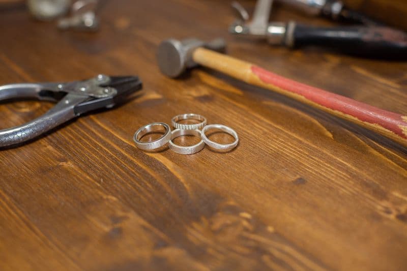 Billet Réalisez votre bague en argent texturée