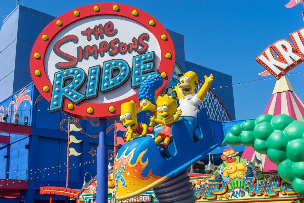Les Simpsons - Universal Studios Hollywood