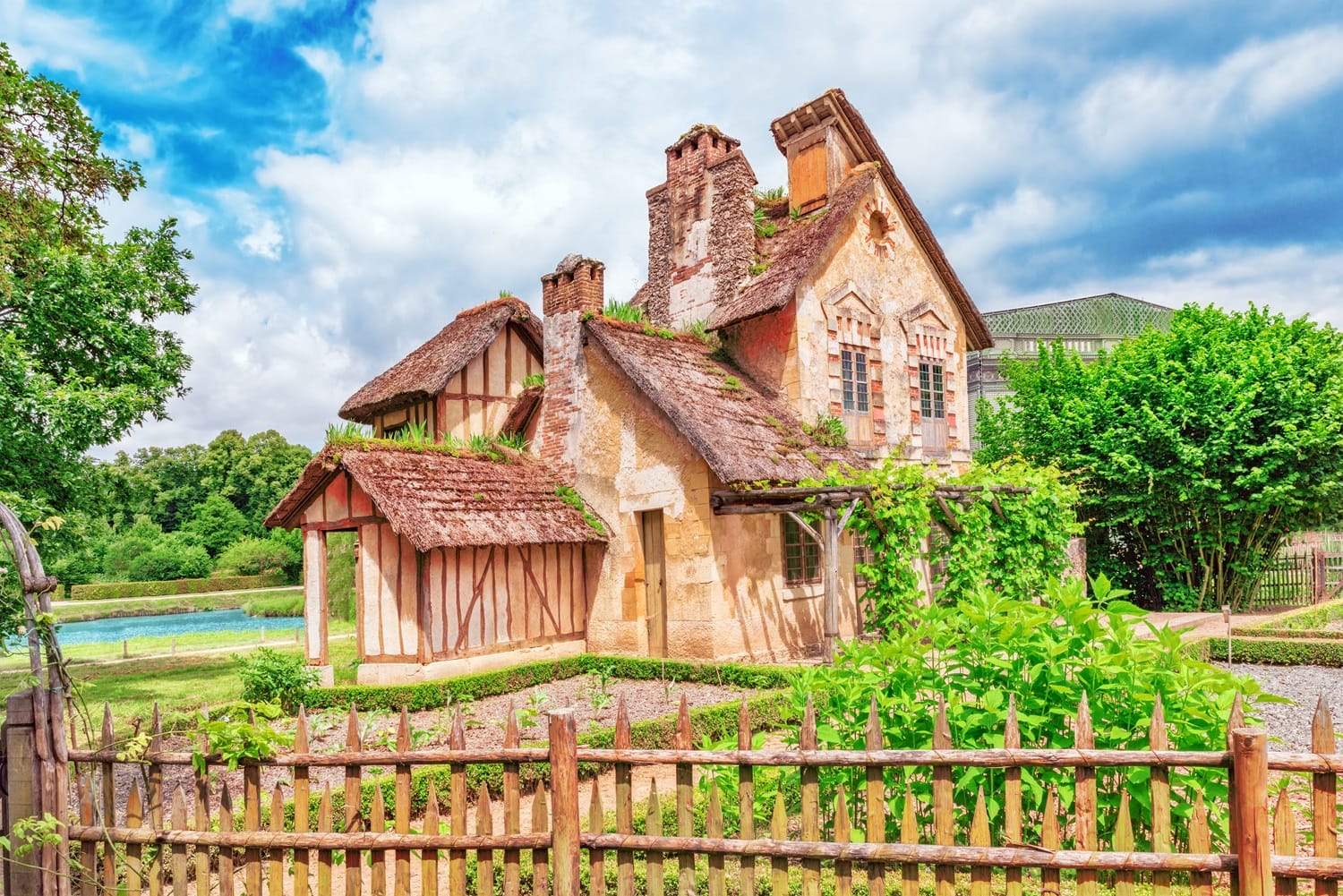Hameau de la Reine Marie-Antoinette à Versailles