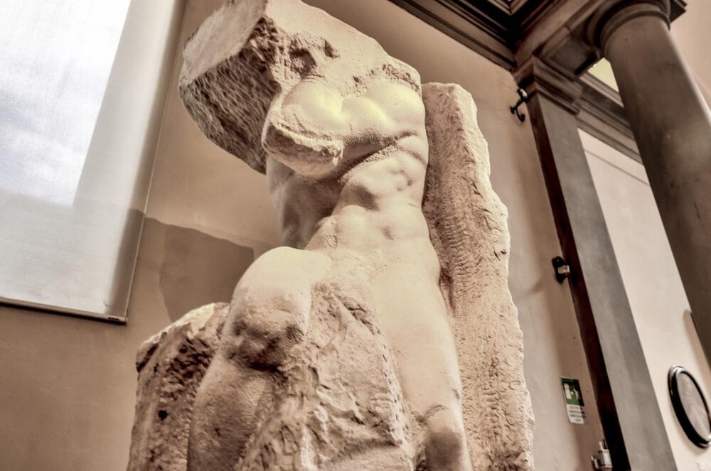 Atlas esclave, Galerie de l'Académie