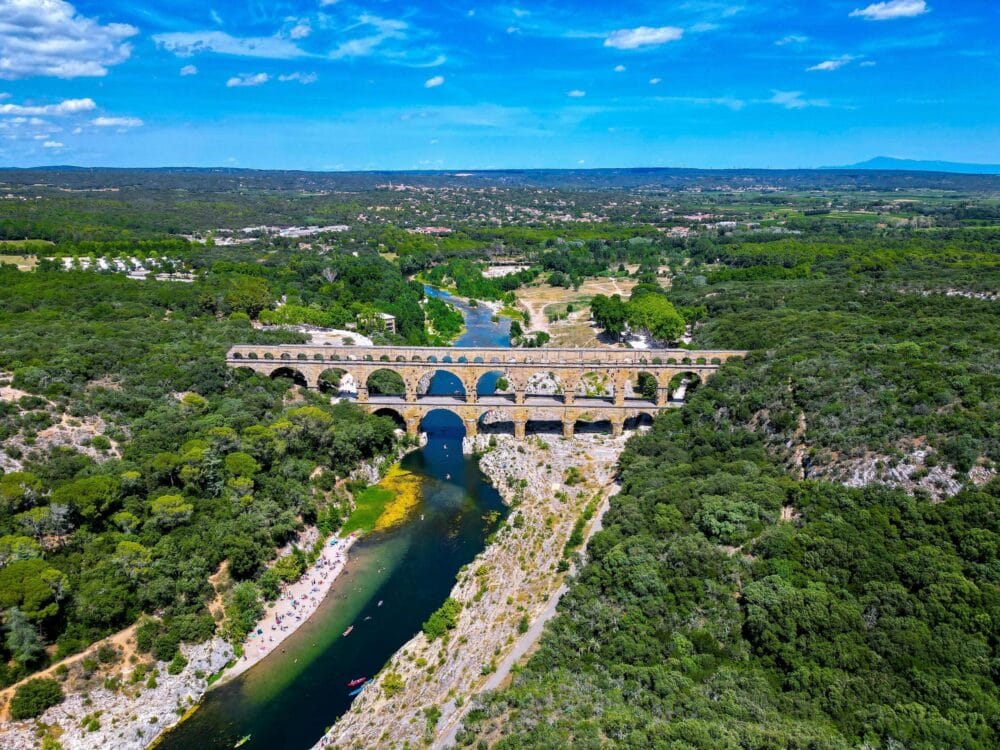 Pont du Gard, Parc Naturel de la Provence