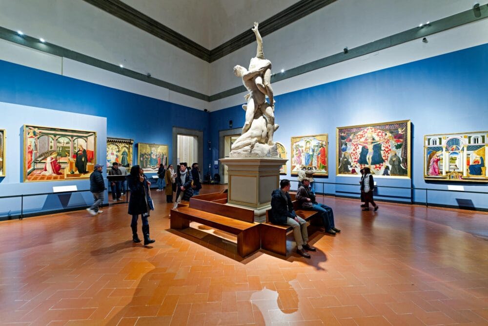 Salle du Colosse à la Galerie de l'Académie