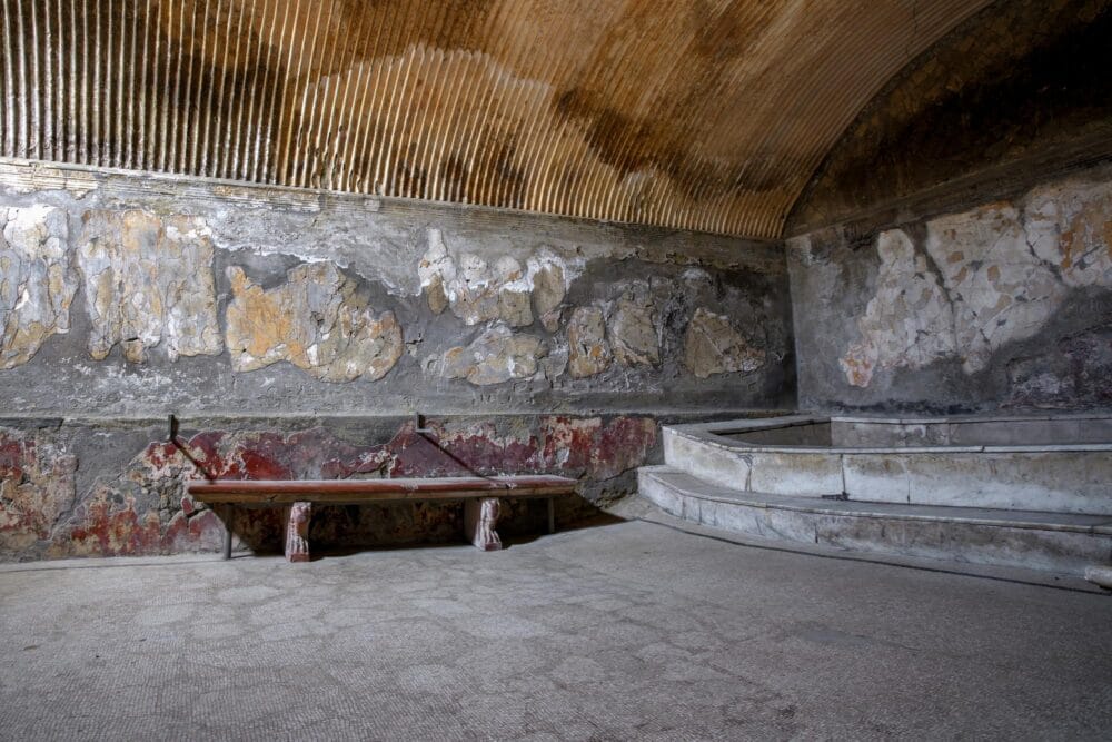 Thermes Centraux à Herculanum