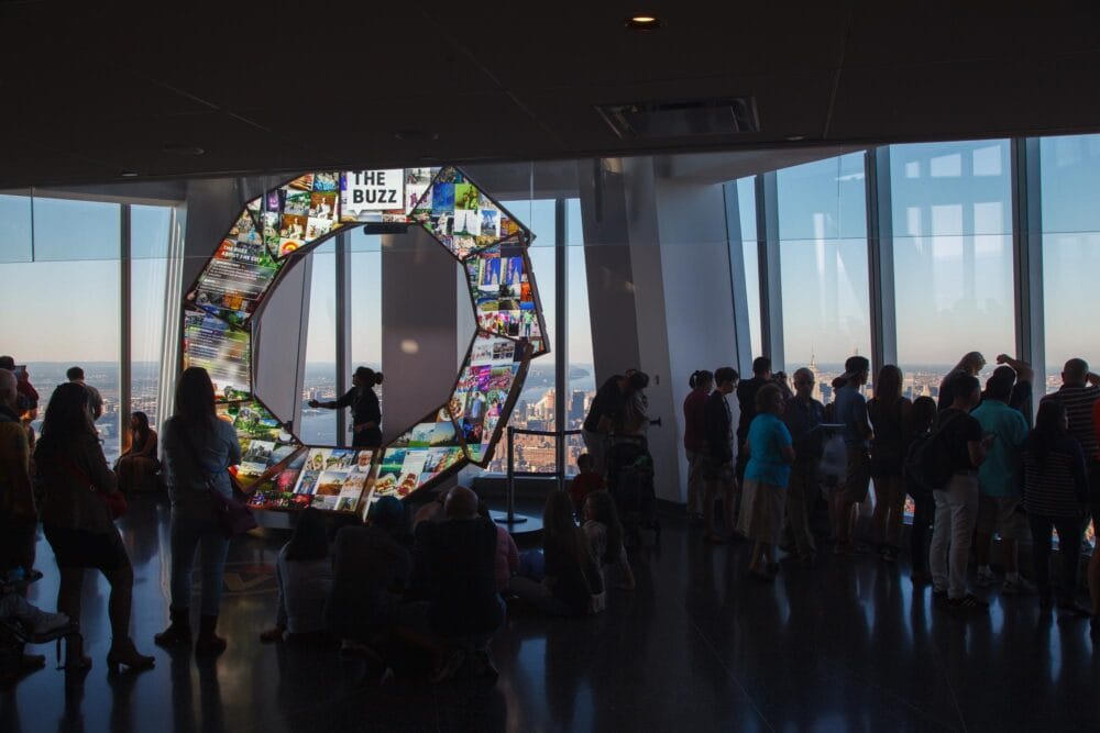 city pulse au One World Observatory