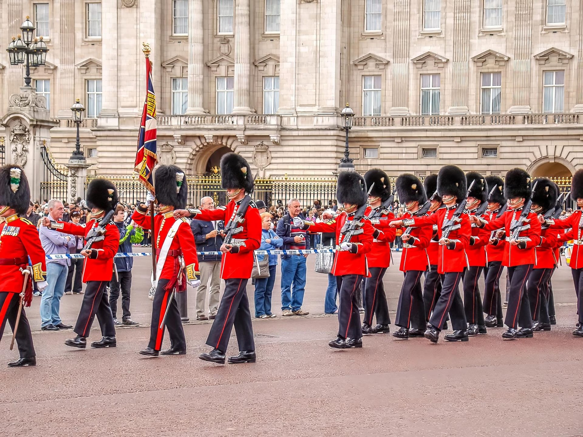 Relève de la garde à Londres
