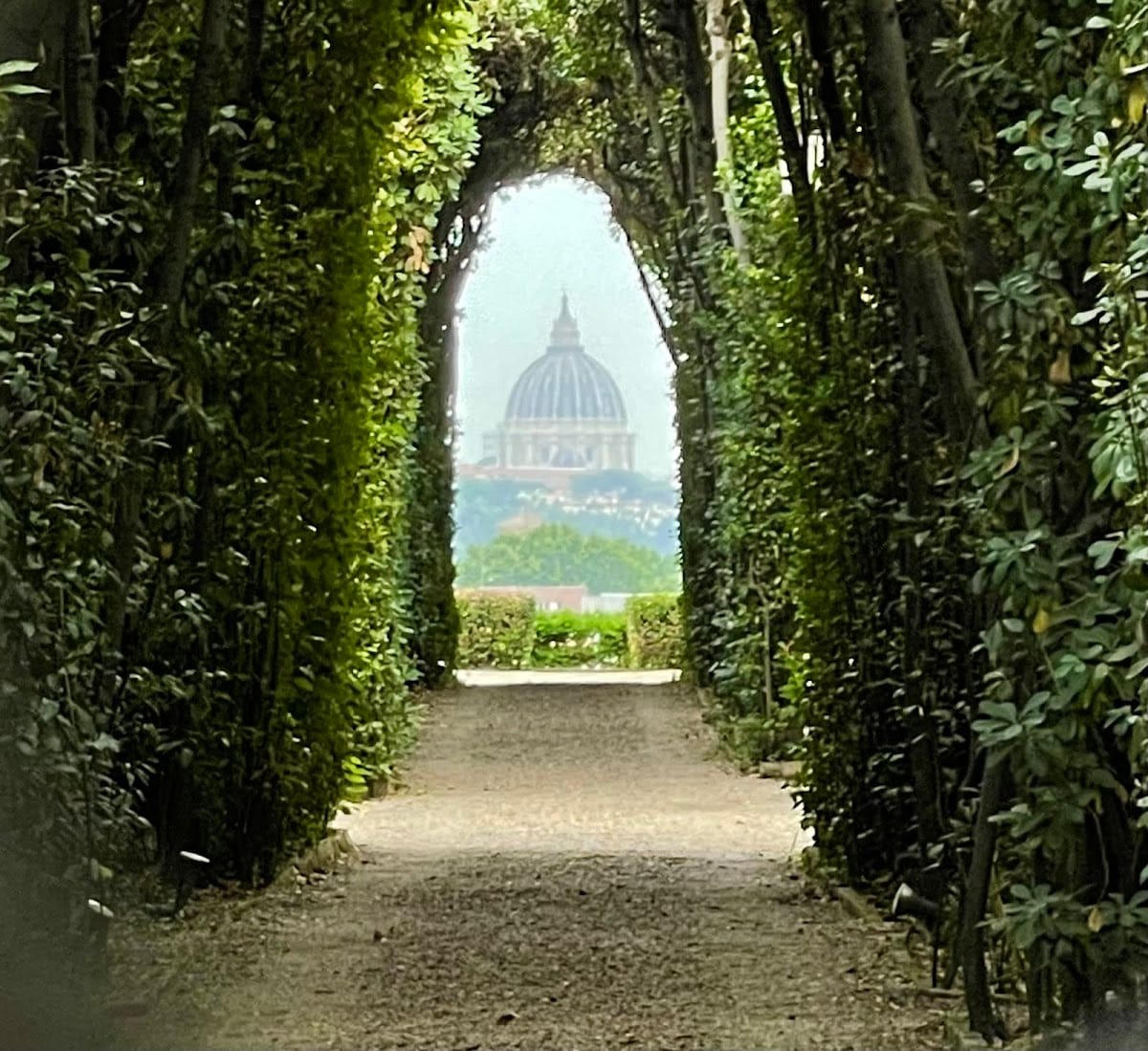 Billet Trou de serrure des Chevaliers de Malte