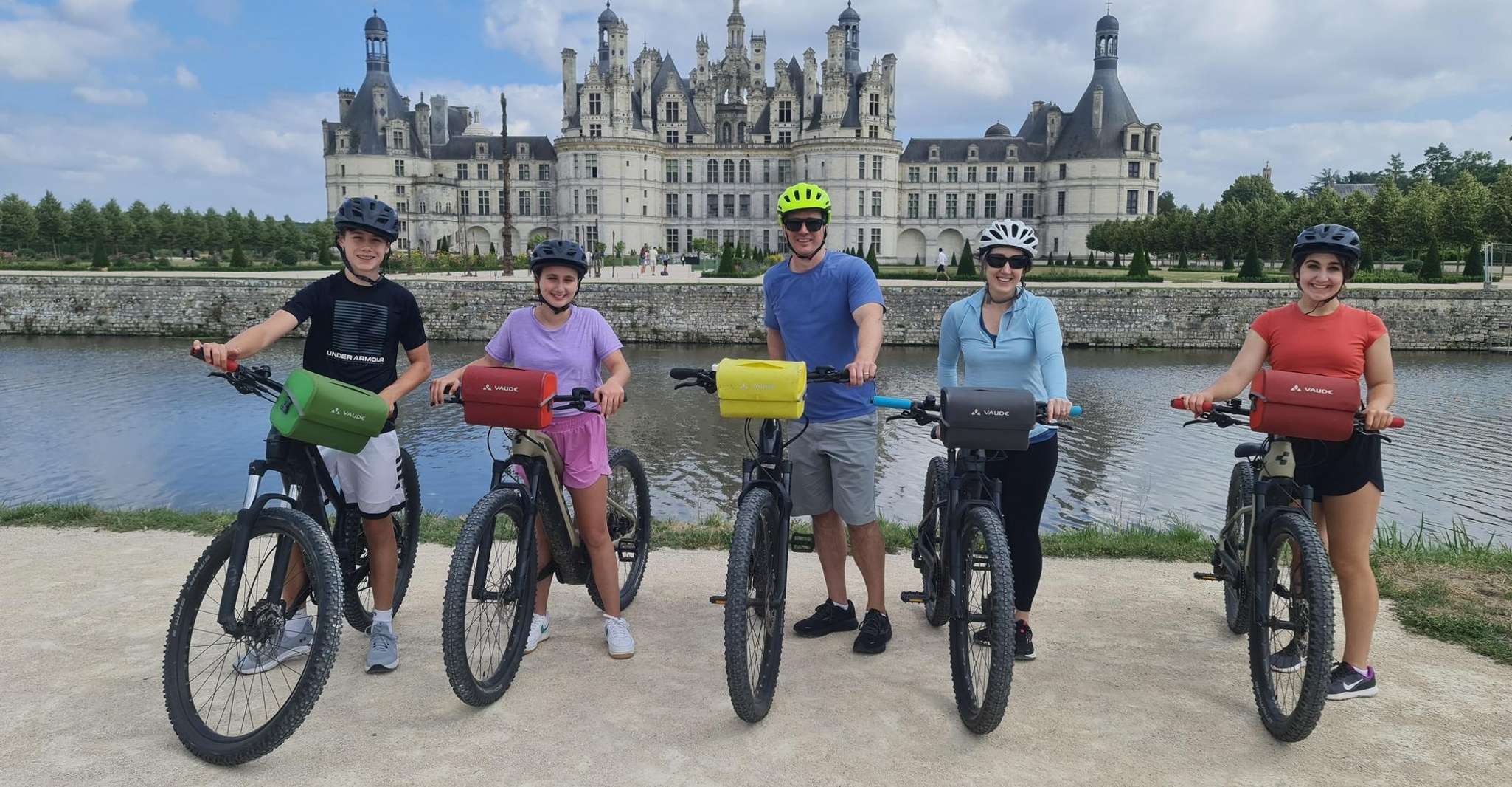 Visite à vélo des Châteaux de la Loire